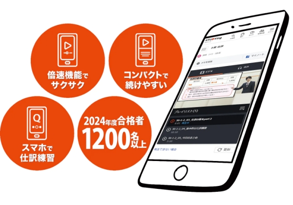 スタディング簿記（日商簿記検定試験）講座はスキマ時間で宅建試験に合格！
